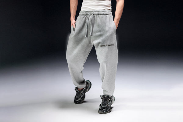 Joggers icon. washed grey