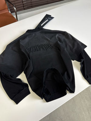 Longsleeve Royal washed black