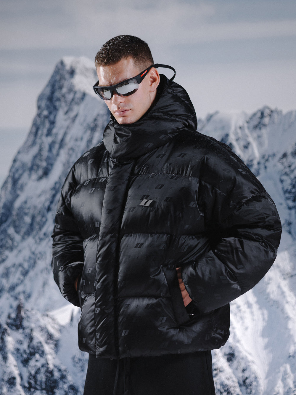 Jacket ZERO black monogram