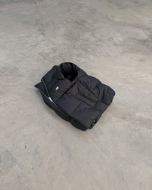 Vest THE ONE monogram black
