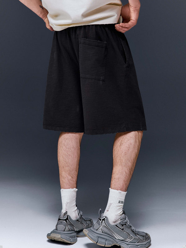 Shorts bamboo washed grey