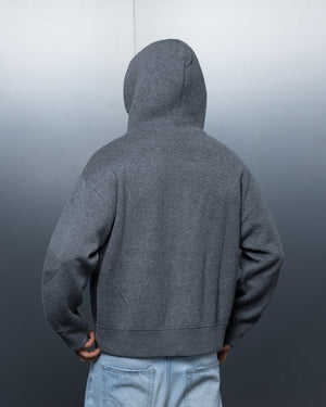 Zip-hoodie THE ONE ash gray
