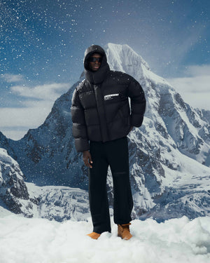 Winter jacket ZERO FORM pure black