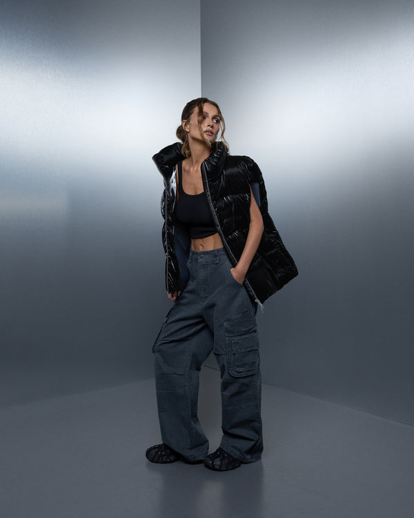 Vest THE ONE oil black