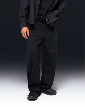 Straight pants ESSENTIAL ONE faded black