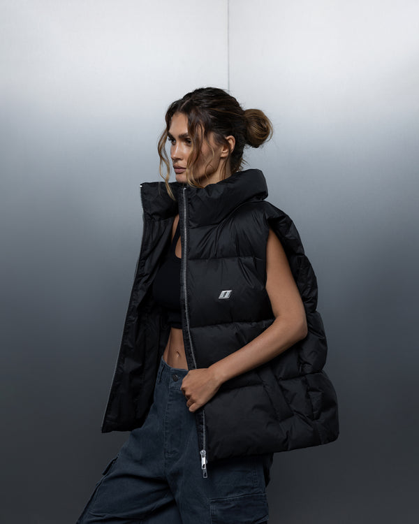 Vest THE ONE monogram black