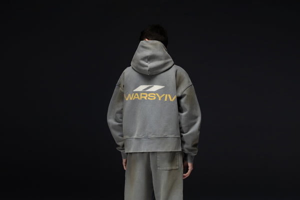 Zip-hoodie WARSYIV smoky blue