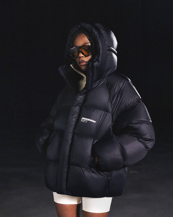 Winter jacket THE ONE pure black