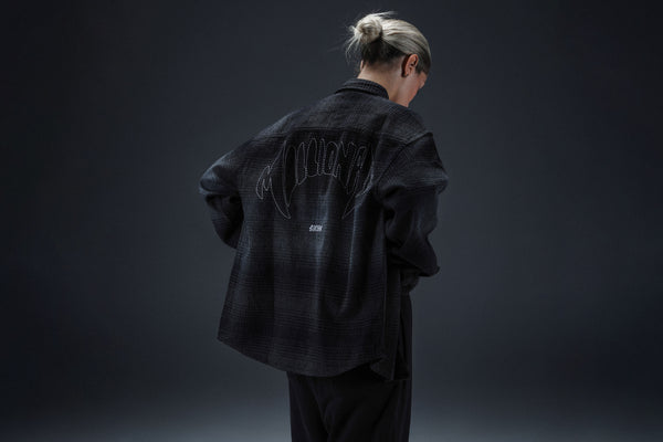 Overshirt MILLIONAIRE washed black