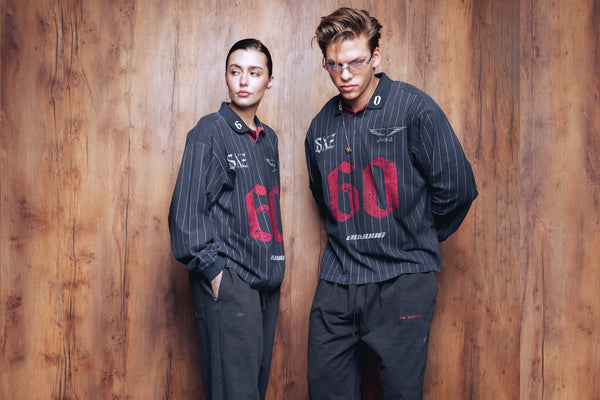 Longsleeve jersey 60 washed blue