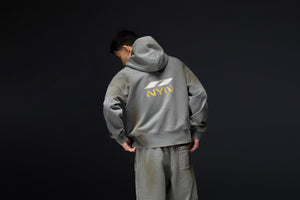 Zip-hoodie NYIV smoky blue