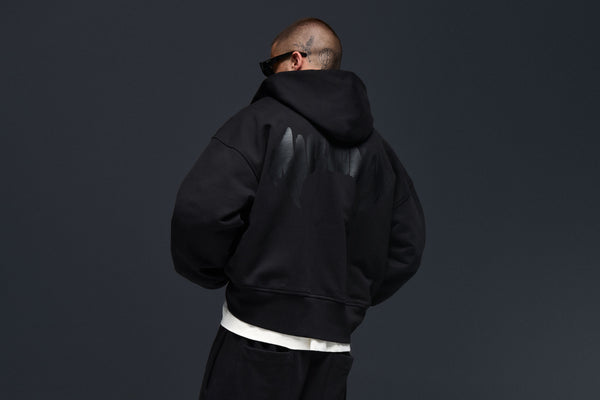 Zip hoodie MILLIONAIRE black