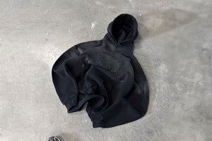 Hoodie Royal washed black