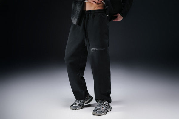 Straight pants ONE black