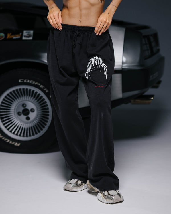 Straight pants PRESENCE bamboo washed grey