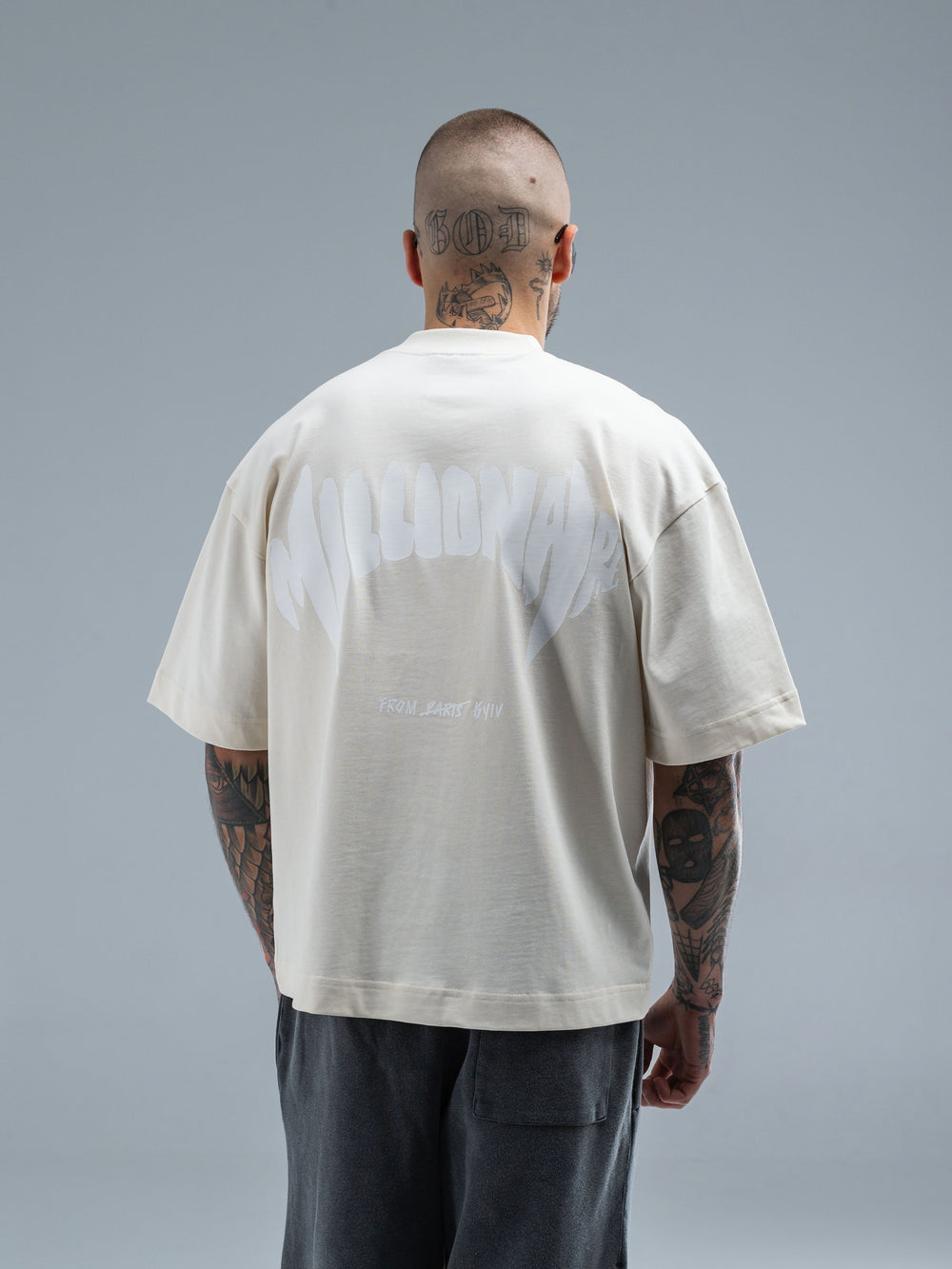 T-shirt MILLIONAIRE white
