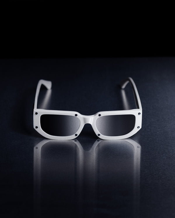 Sunglasses SIX ZEROS Hexagon UV 400 white
