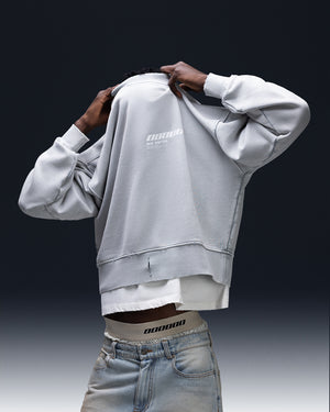 Sweatshirt MILLIONAIRE platinum washed