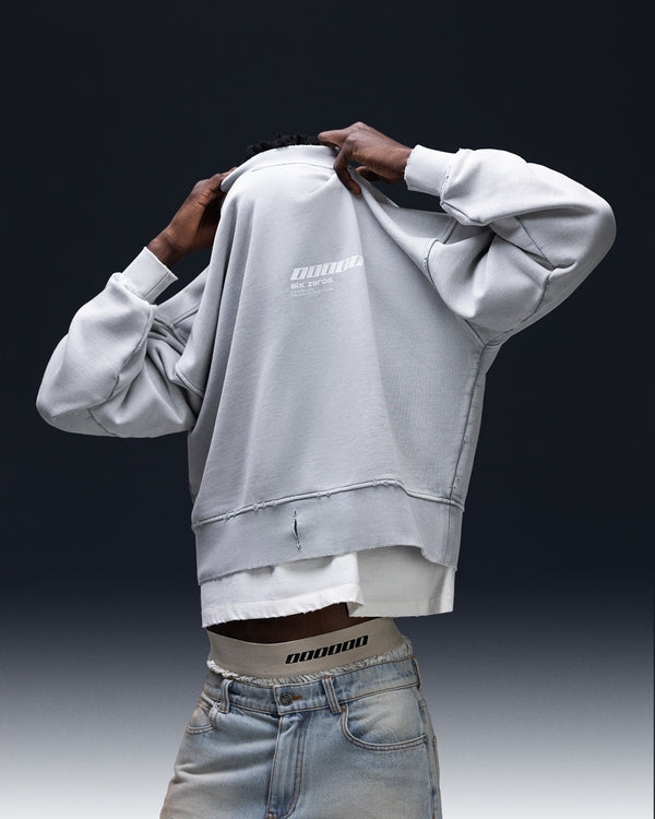 Sweatshirt MILLIONAIRE platinum washed