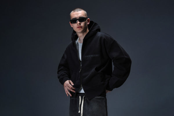 Zip-hoodie MILLIONAIRE black