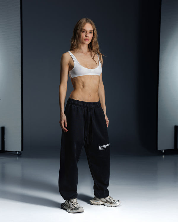 Joggers ONE black white
