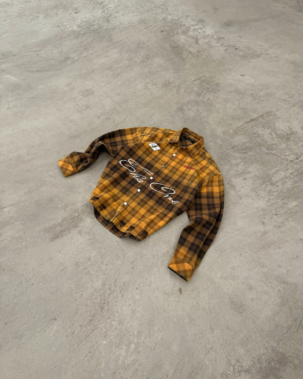 Overshirt THE ONE vintage brown