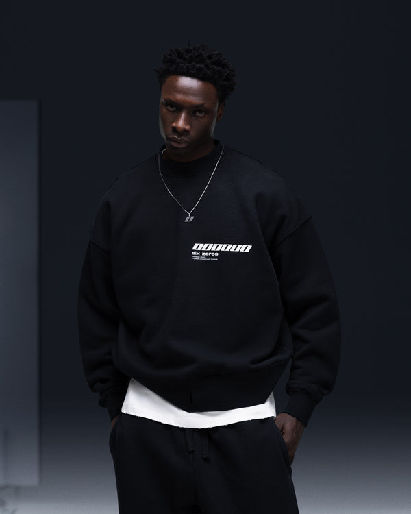 Sweatshirt MILLIONAIRE black/white logo