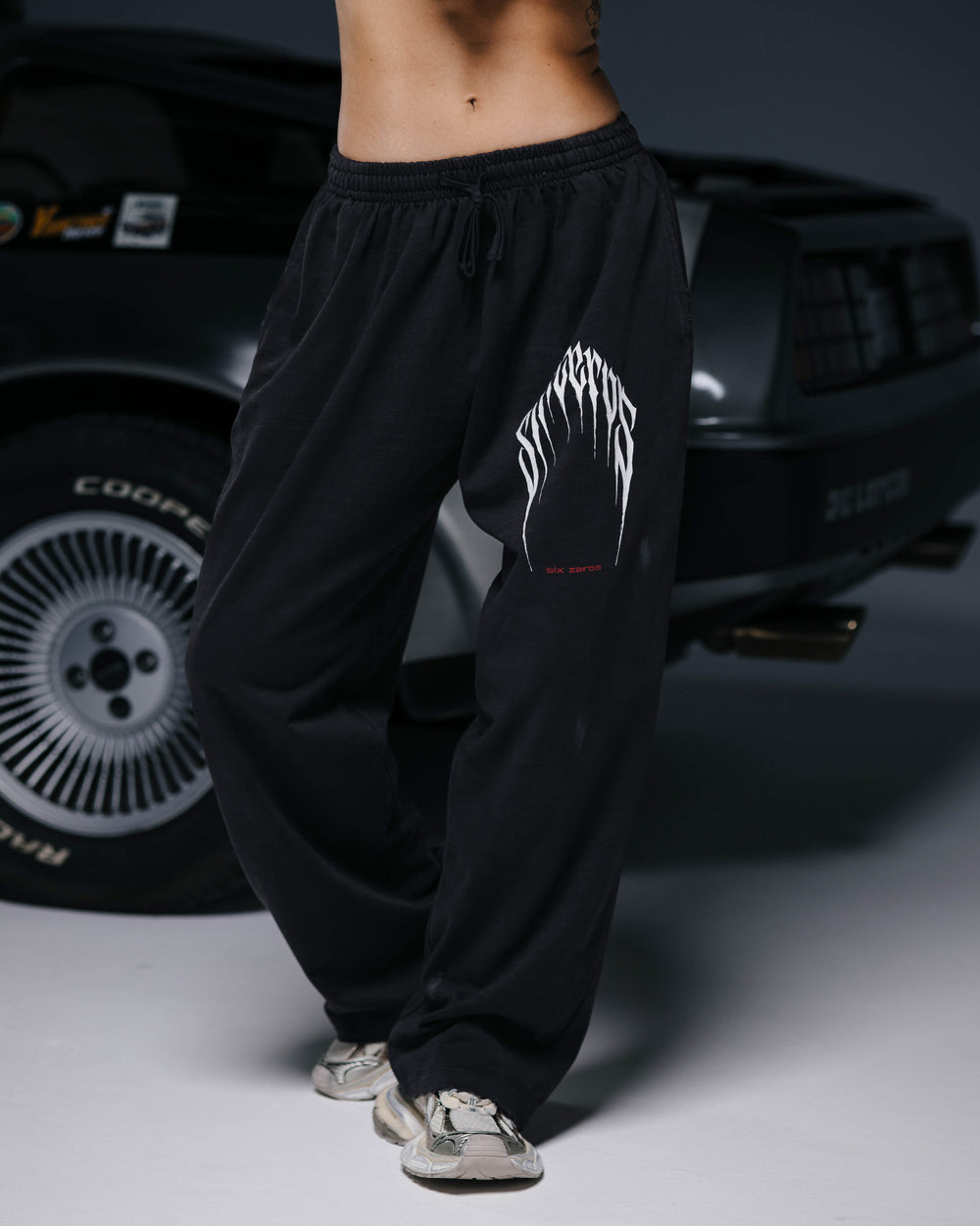 Straight pants PRESENCE bamboo washed grey