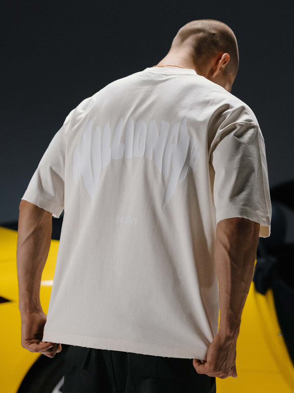 T-shirt MILLIONAIRE white