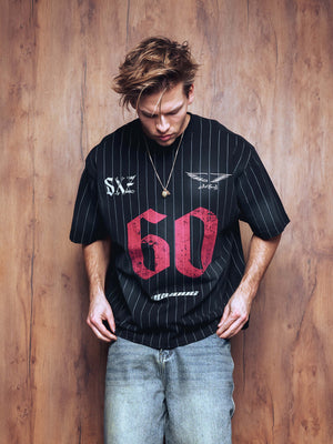 T-shirt jersey 60 washed black