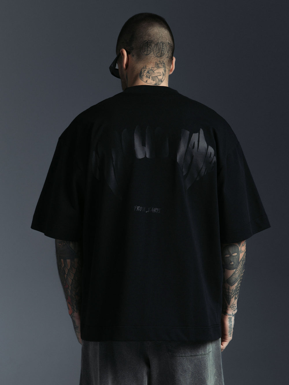 T-shirt MILLIONAIRE black/black