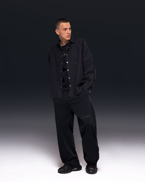 Straight pants ESSENTIAL ONE faded black
