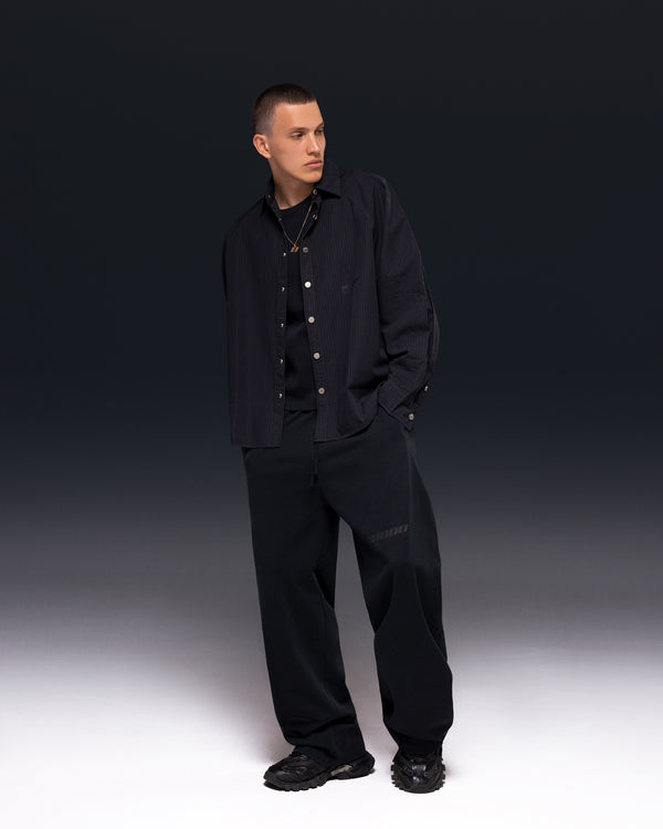 Straight pants ESSENTIAL ONE faded black