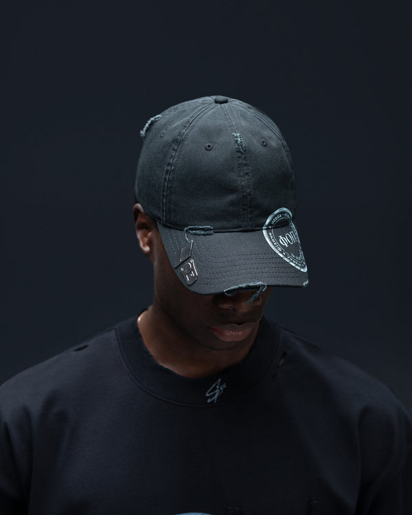 Cap SELF-OWNED faded black