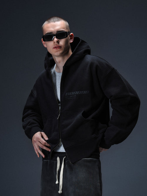 Zip-hoodie MILLIONAIRE black