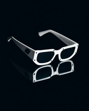 Sunglasses SIX ZEROS Hexagon UV 400 white