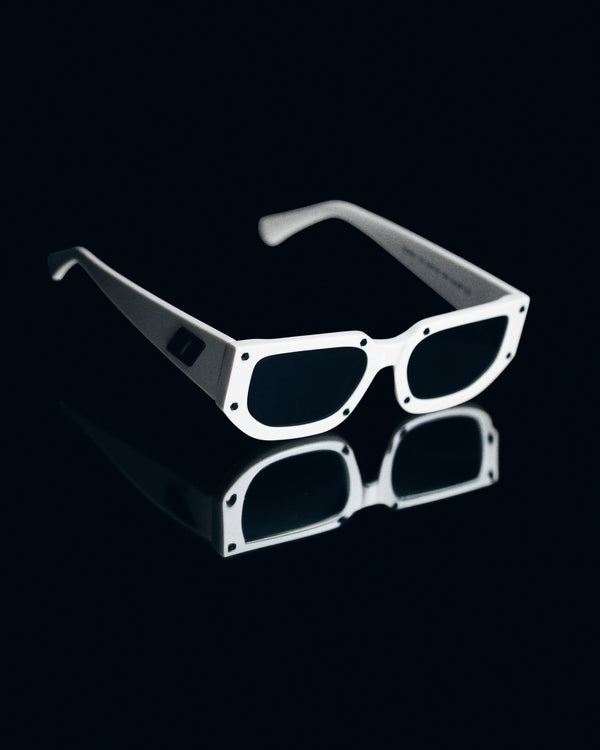 Sunglasses SIX ZEROS Hexagon UV 400 white