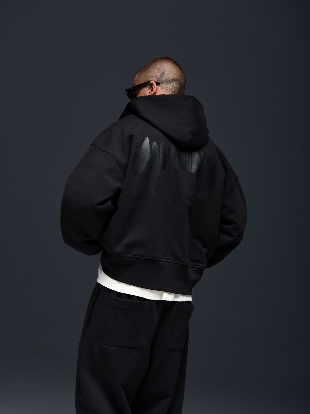 Zip hoodie MILLIONAIRE black