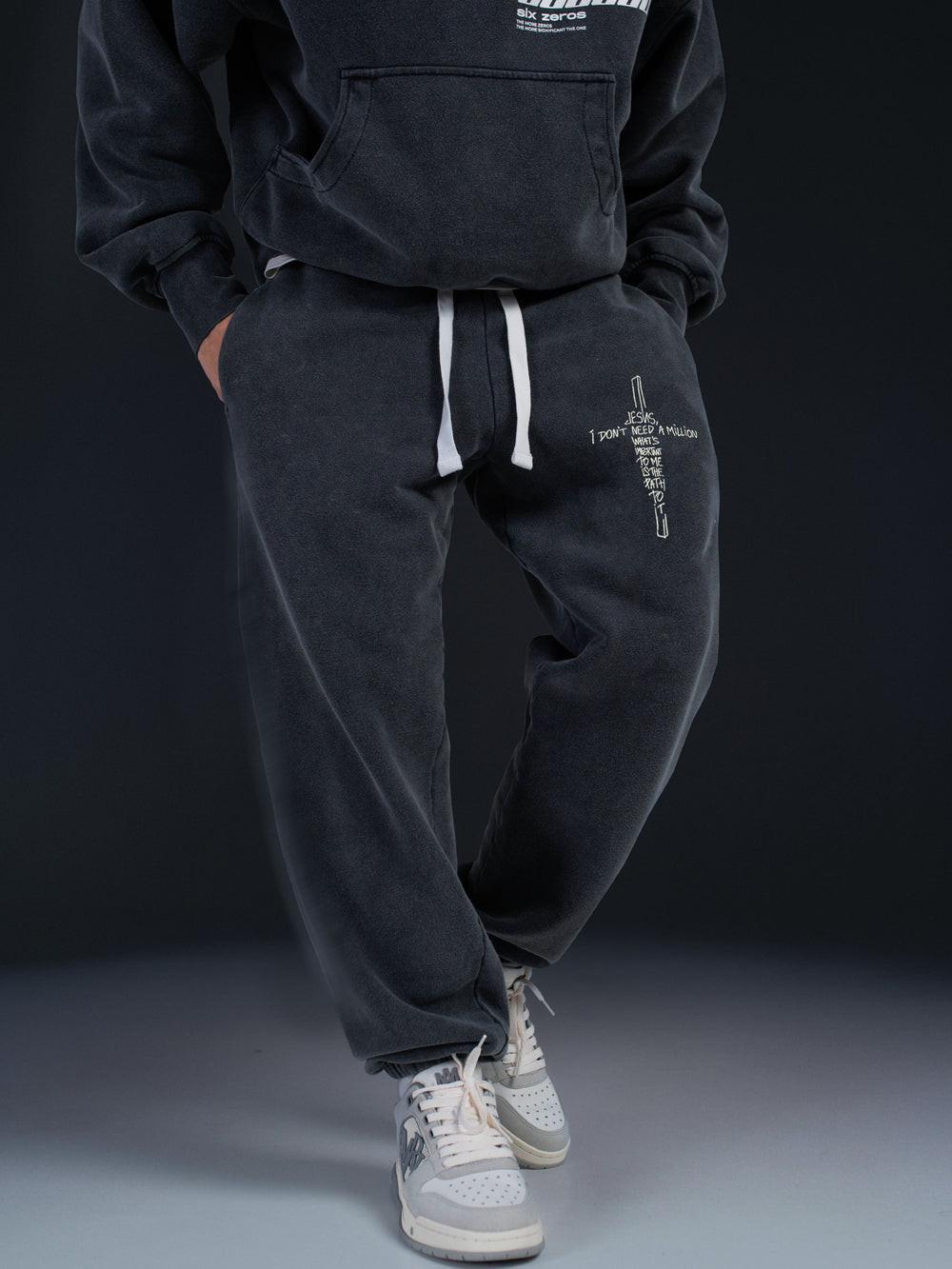 Joggers JESUS wahed dark grey
