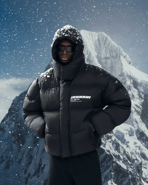 Winter jacket ZERO FORM pure black