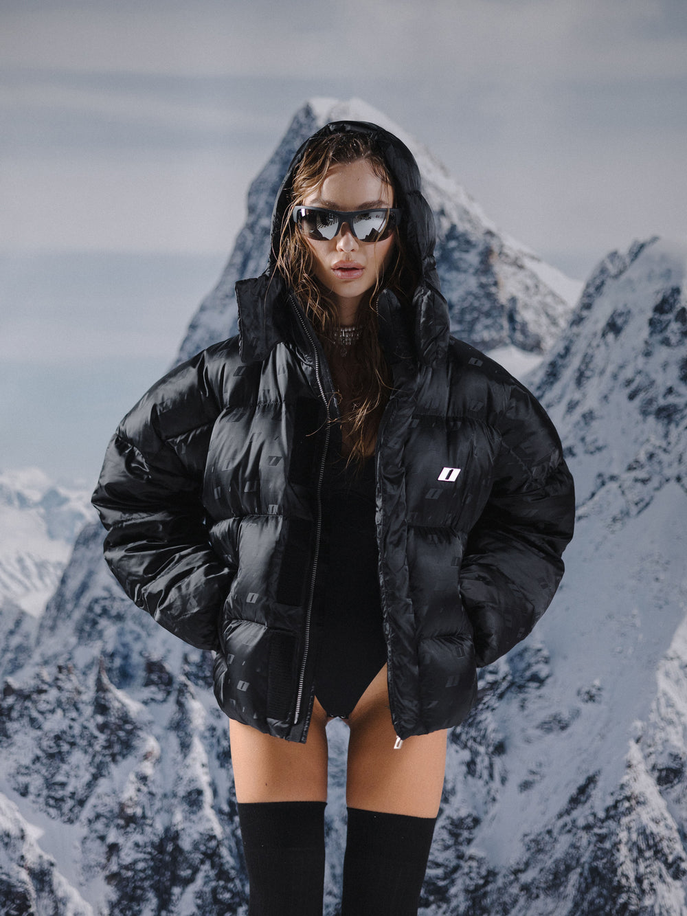 Jacket ZERO black monogram
