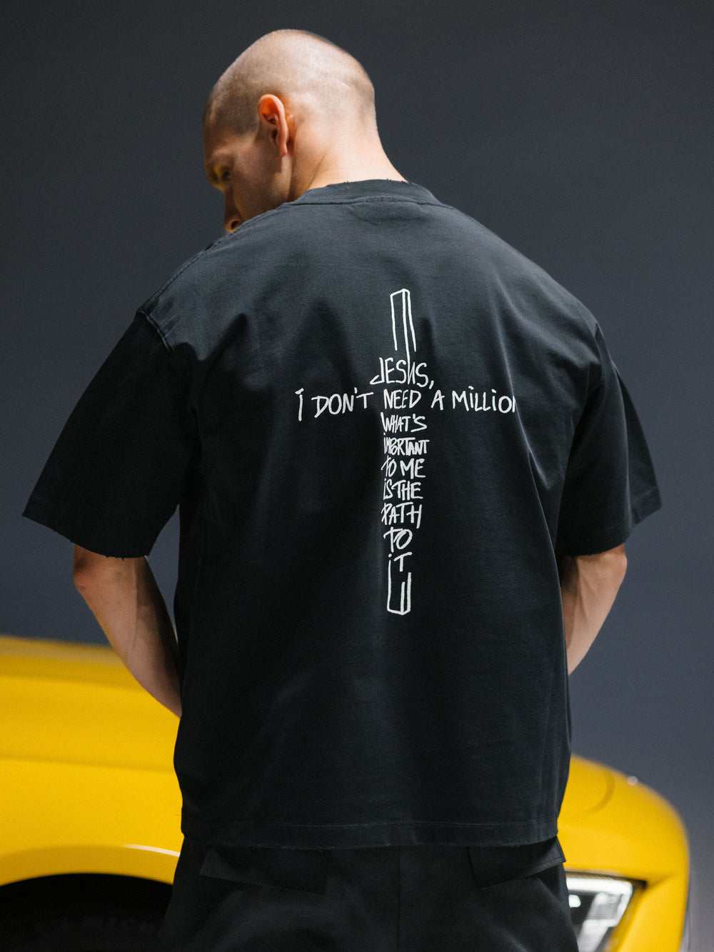T-shirt JESUS black