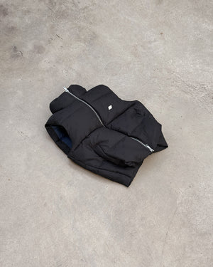 Vest ZERO FORM monogram black