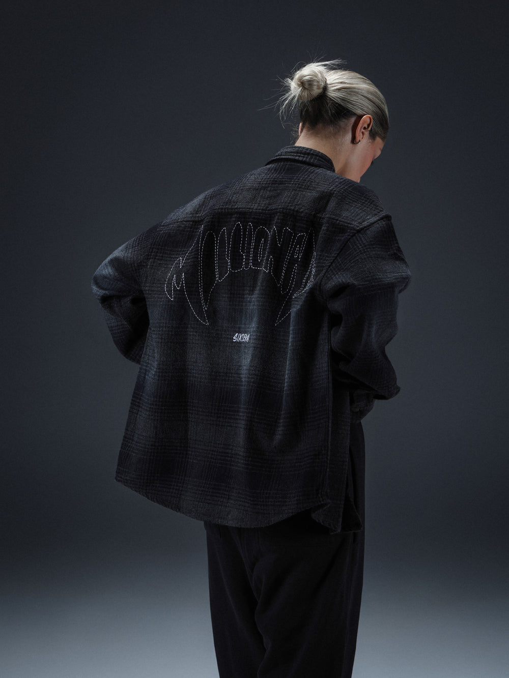 Overshirt MILLIONAIRE washed black