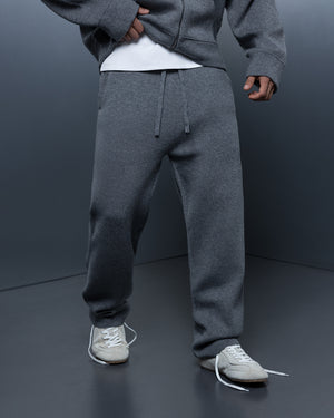 Straight pants THE ONE ash gray