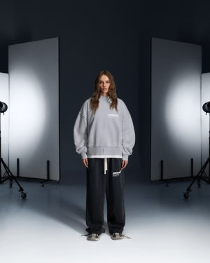 Sweatshirt MILLIONAIRE platinum washed