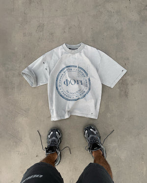 T-shirt SELF-OWNED platinum washed
