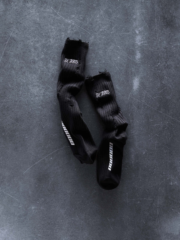 Socks SIX ZEROS black