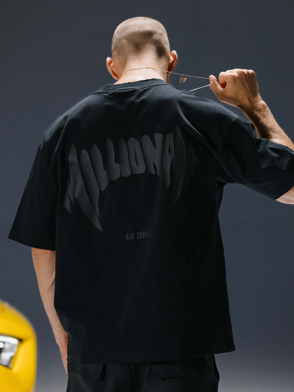 T-shirt MILLIONAIRE black/black
