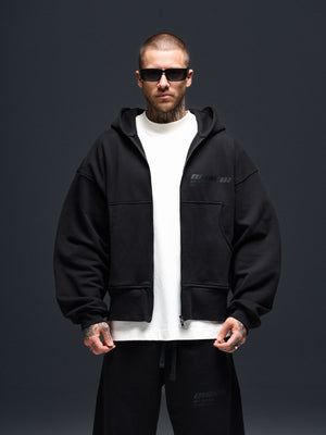 Zip hoodie MILLIONAIRE black